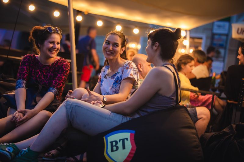 Identitate de brand pentru Banca Transilvania, in cadrul Festivalului International de Teatru FITS Sibiu 2019
