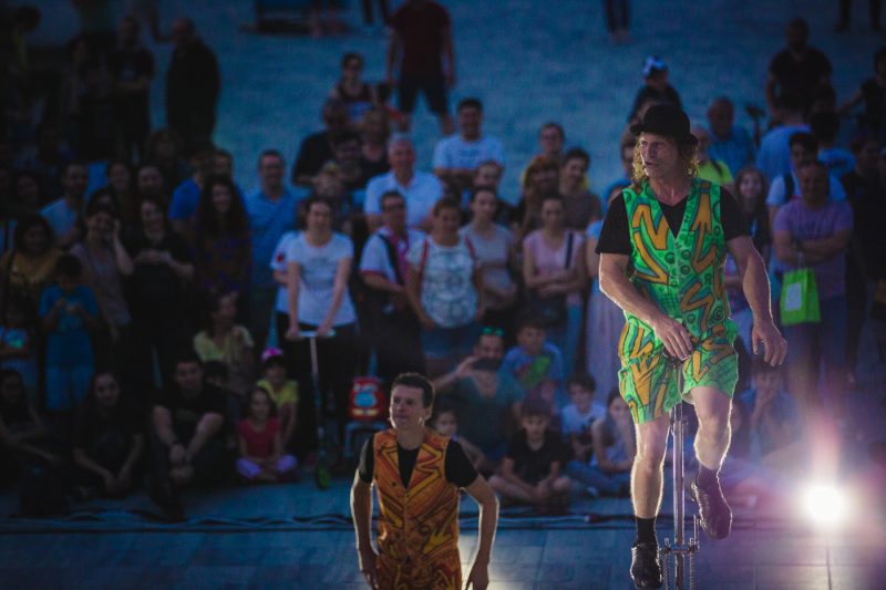 Identitate de brand pentru Banca Transilvania, in cadrul Festivalului International de Teatru FITS Sibiu 2019