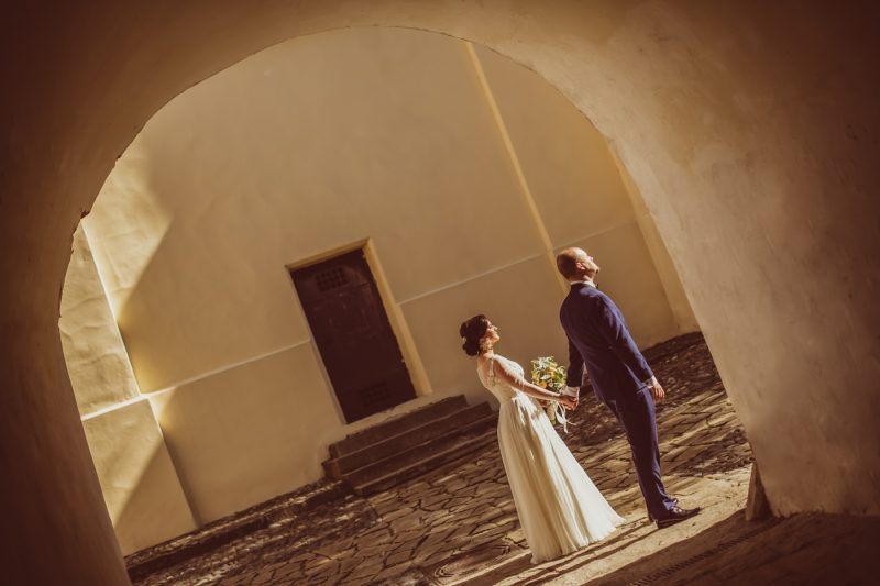 fotografie cuplu nunta Sighisoara